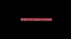 finding-customer-number